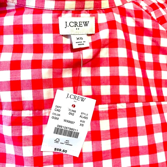 J Crew buttondown blouse - Picture 7 of 9